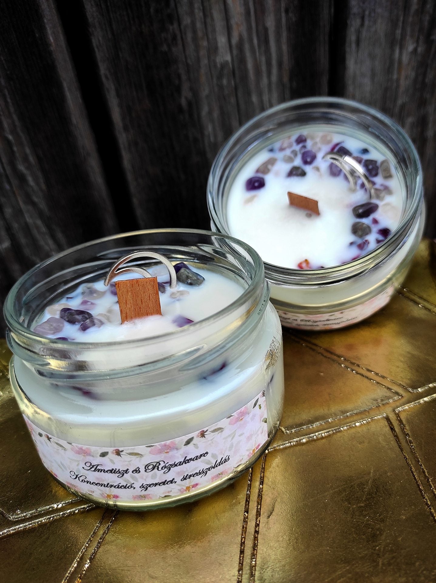 Koncentráció, szeretet ásvány szójagyertya